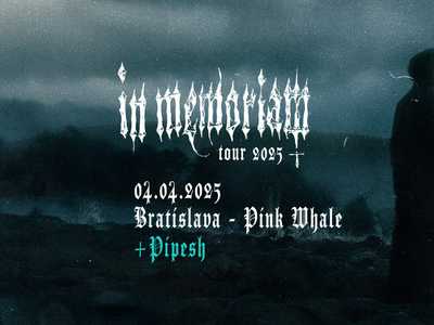 Temný Rudo - krst albumu In Memoriam + hosť: Pipesh 