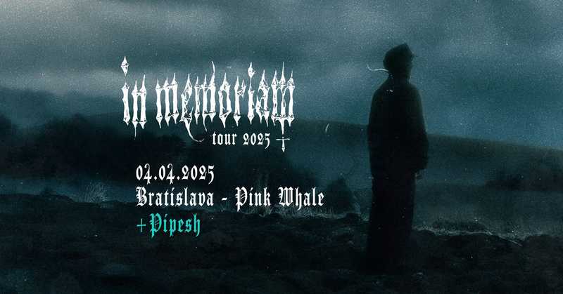 Temný Rudo - krst albumu In Memoriam + hosť: Pipesh