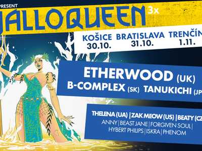 HALLOQUEEN 2025 / 3x party / with Etherwood, Tanukichi, SOU & more