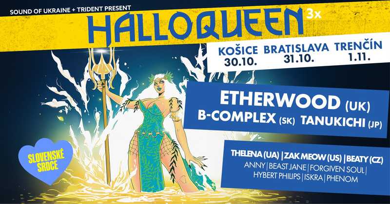 HALLOQUEEN 2025 / 3x party / with Etherwood, Tanukichi, SOU & more