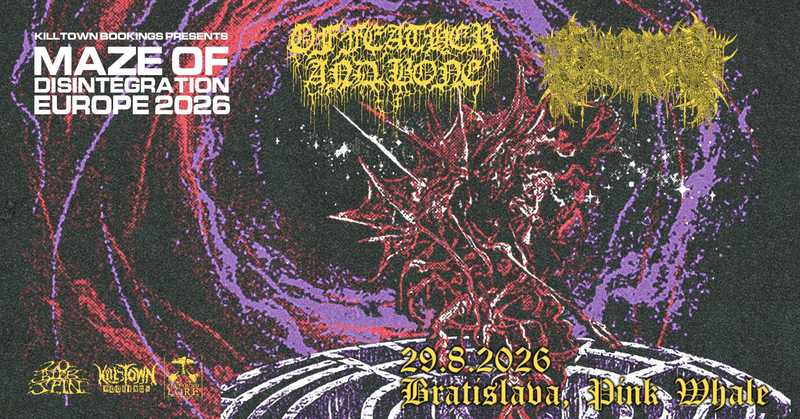 ⫘⫘⫘ Of Feather and Bone (usa) + Civerious (usa) / PINK WHALE ⫘⫘⫘