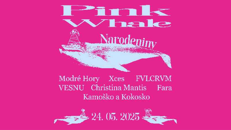 PINKWHALEOVINY - 3. NARODENINY PINK WHALE
