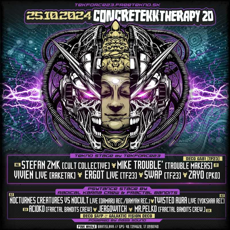 CONCReTeKK THeRAPY 20 ''TeKNO & PSYTRANCe eNCOUNTeR''