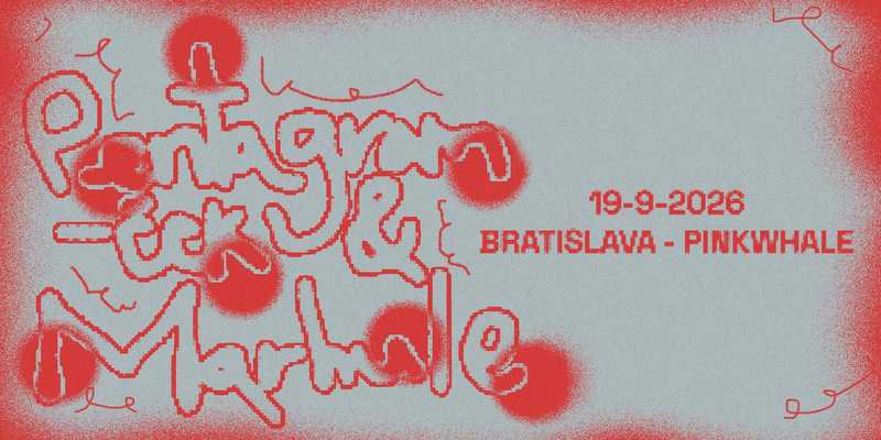 Marhule + Pentagramček / PINK WHALE