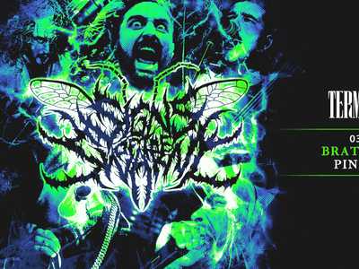 Bordel Na Dunaji WARM UP: SIGNS OF THE SWARM (USA) + TERMINAL SLEEP (AU)  OUTDOOR SHOW