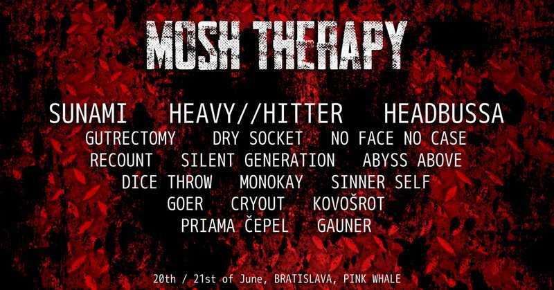 Mosh Therapy 2025 - BRATISLAVA @ PINKWHALE