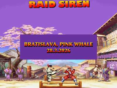 ✶ BRIZOLIT ✶ PRIAMA ČEPEL ✶ RAID SIREN ✶ GAUNER / @pinkwhale 