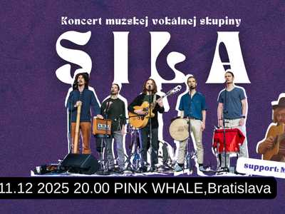 Koncert Sila + Milko Kollár / PINK WHALE