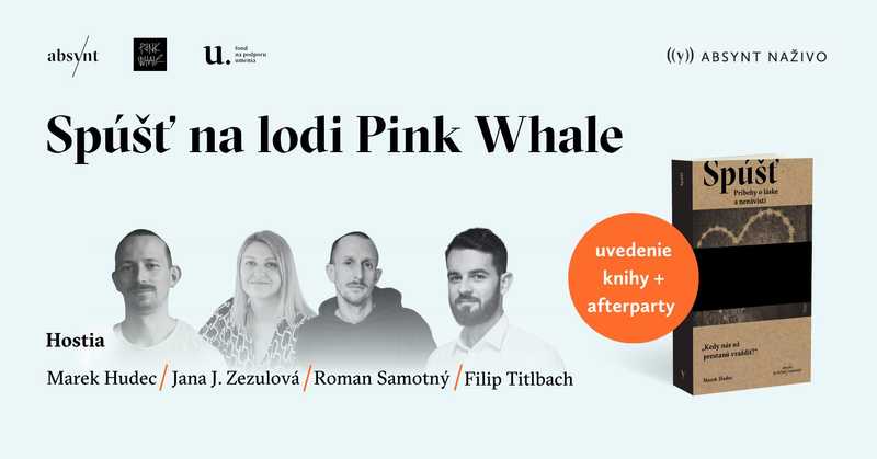 Spúšť na lodi Pink Whale | Uvedenie knihy + afterparty