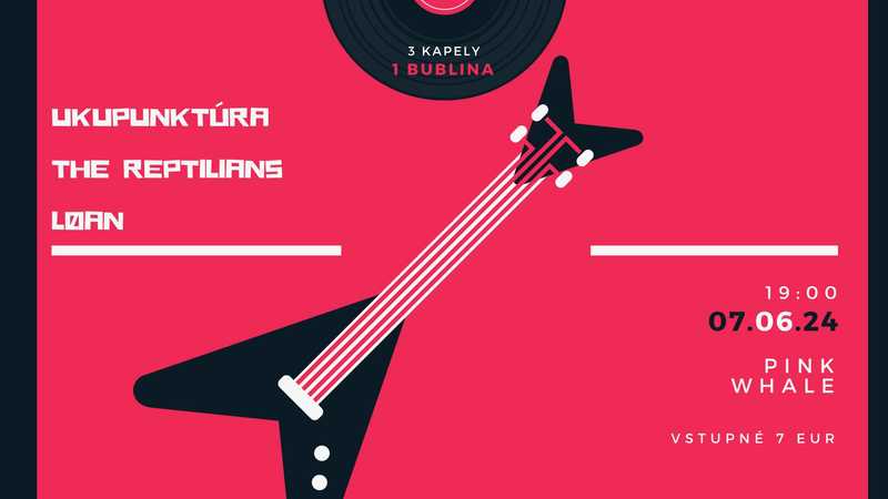 3 Kapely - 1 Bublina (koncert v Pink Whale)
