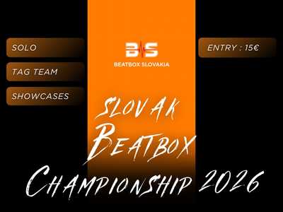 SLOVAK BEATBOX CHAMPIONSHIP 2026