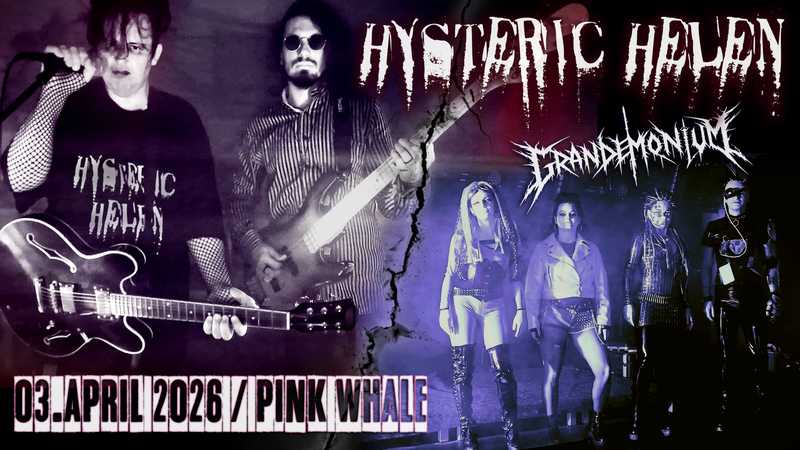 WALTZ IN BLACK ::: Hysteric Helen + Grandemonium (live)