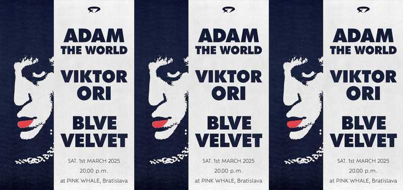 Pink Whale: Viktor Ori + Adam The World (KRST) + Blve Velvet