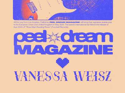 Peel Dream Magazine (USA) + Vanessa Weisz