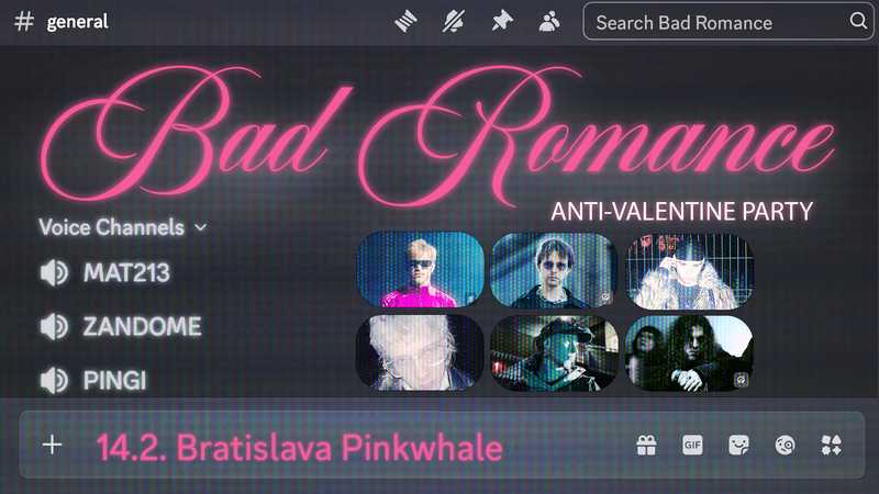 ✩ 𝓑𝓪𝓭 𝓡𝓸𝓶𝓪𝓷𝓬𝓮 ✩ : Mat213, Zandome, Pingi & ďalší / PINK WHALE