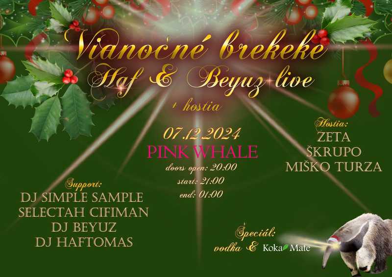 HAF & BEYUZ LIVE - VIANOČNÉ BREKEKE