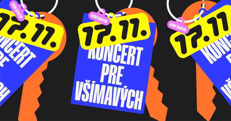 🔑 Koncert pre všímavých: Peter Lipa, Sendreiovci, Meowlau x Val, Už jsme doma a ďalší 🔑