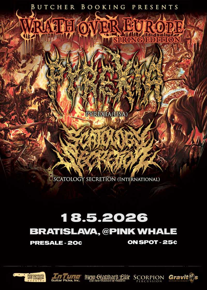 『 Pyrexia (US), Scatology Secretion (US) na @Pink Whale 』