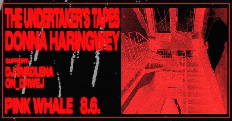 The Undertaker's Tapes (FR) ◎ Donna Haringwey (IT) ◎ Support: Dj Švadlena, on_drwej @ Pink Whale