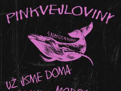 Pinkvejloviny - 4. narodeniny Pink Whale