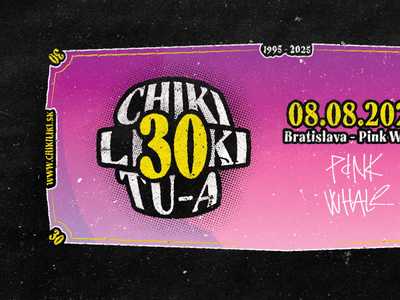 CHIKI LIKI TU-A / Pink Whale / Bratislava
