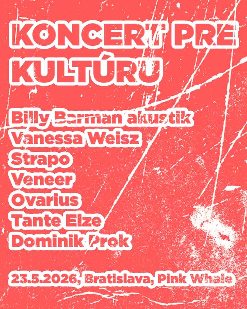 Koncert pre kultúru / PINK WHALE