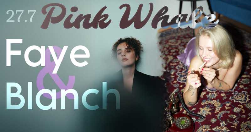 Blanch a Faye na Pink Whale!