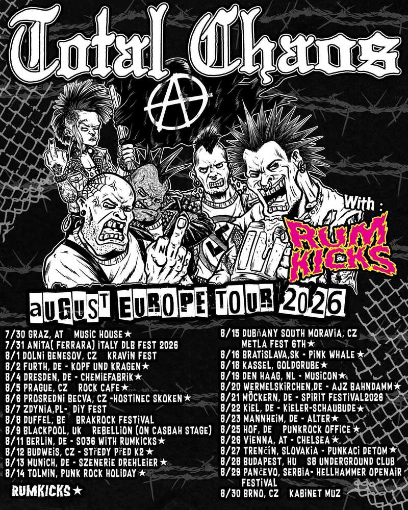 Total Chaos (usa) + Rumkicks (rok) / PINK WHALE