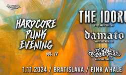HARDCORE PUNK EVENING vol 4. - The Idoru, Damato, Black Passenger